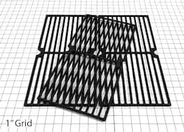 Replacement Part 64103 | Fits Music City Metals Models and more | Grill Cooking grids