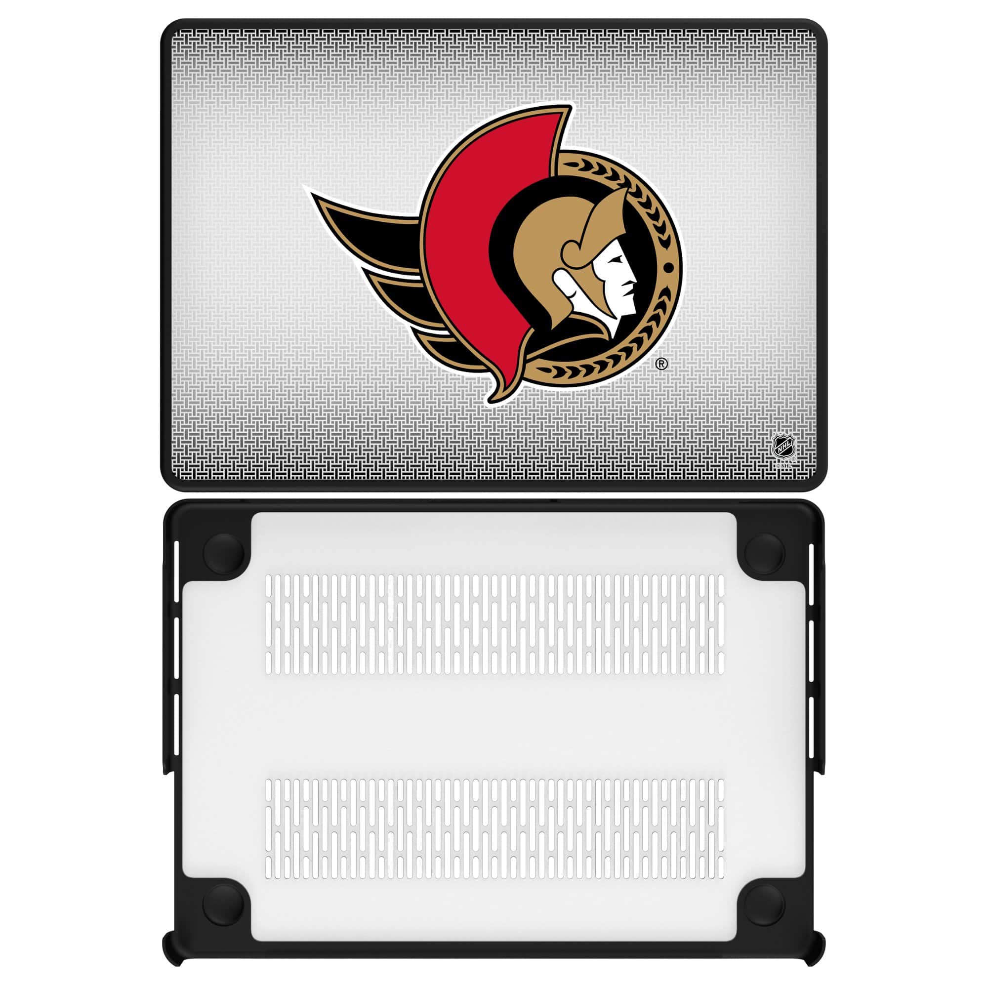 Keyscaper - Ottawa Senators Linen MacBook Case - Air 15 in - Multicolor
