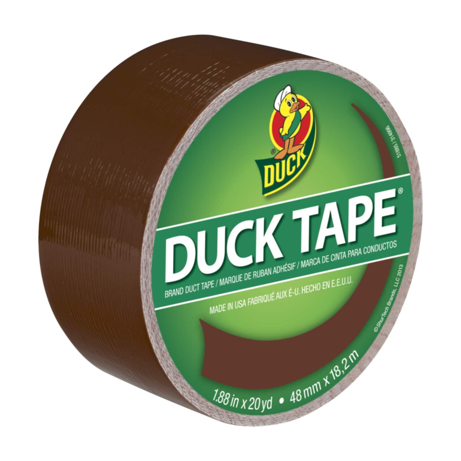 Duck - 1.88 in. W X 20 yd L Brown Solid Duct Tape price history on PriceWatchPro
