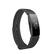 Front. StrapsCo - Rubber Pin-and-Tuck Strap Silicone Watch Band For Fitbit Inspire & Inspire HR (Short-Medium) - Black.