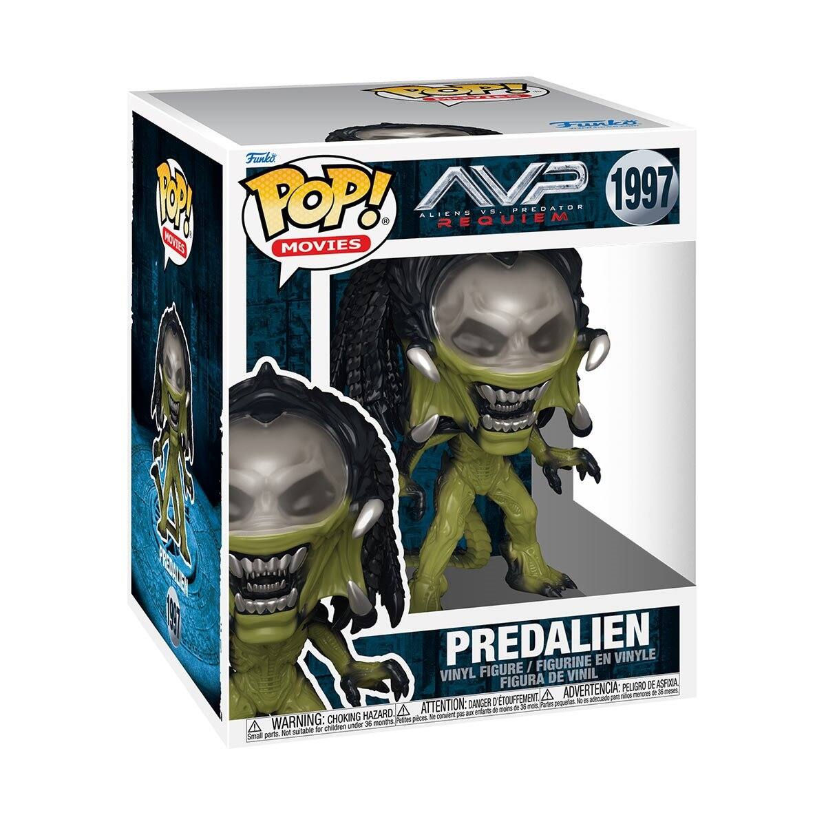 **Funko POP! Movies**

**AVP 1997**
**Aliens vs. Predator Requiem**

**Predalien**
**Vinyl Figure / Figurine en Vinyle / Figura de Vinil**

**Warning: Choking Hazard - Small parts. Not for children under 3 years.**
