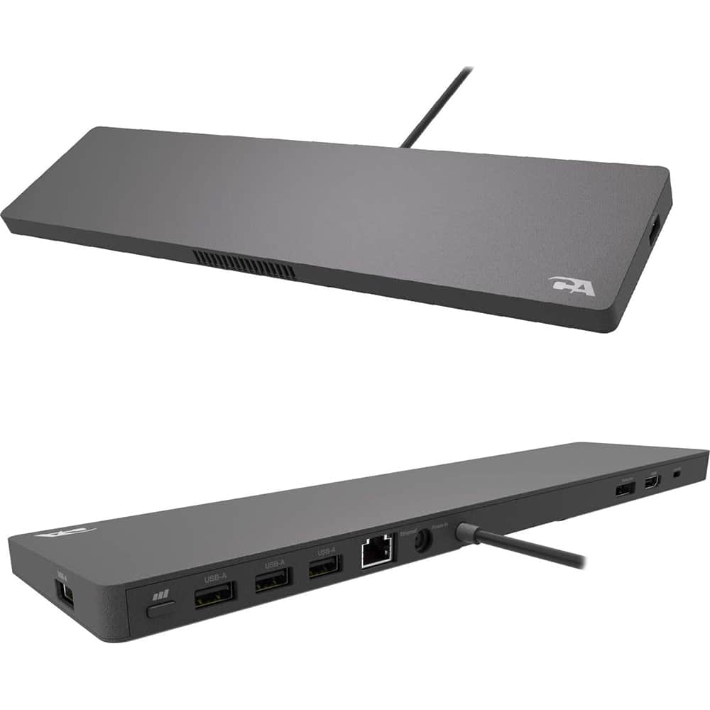 Cyber Acoustics - USB-C Universal Essential Docking Station DS-2000
