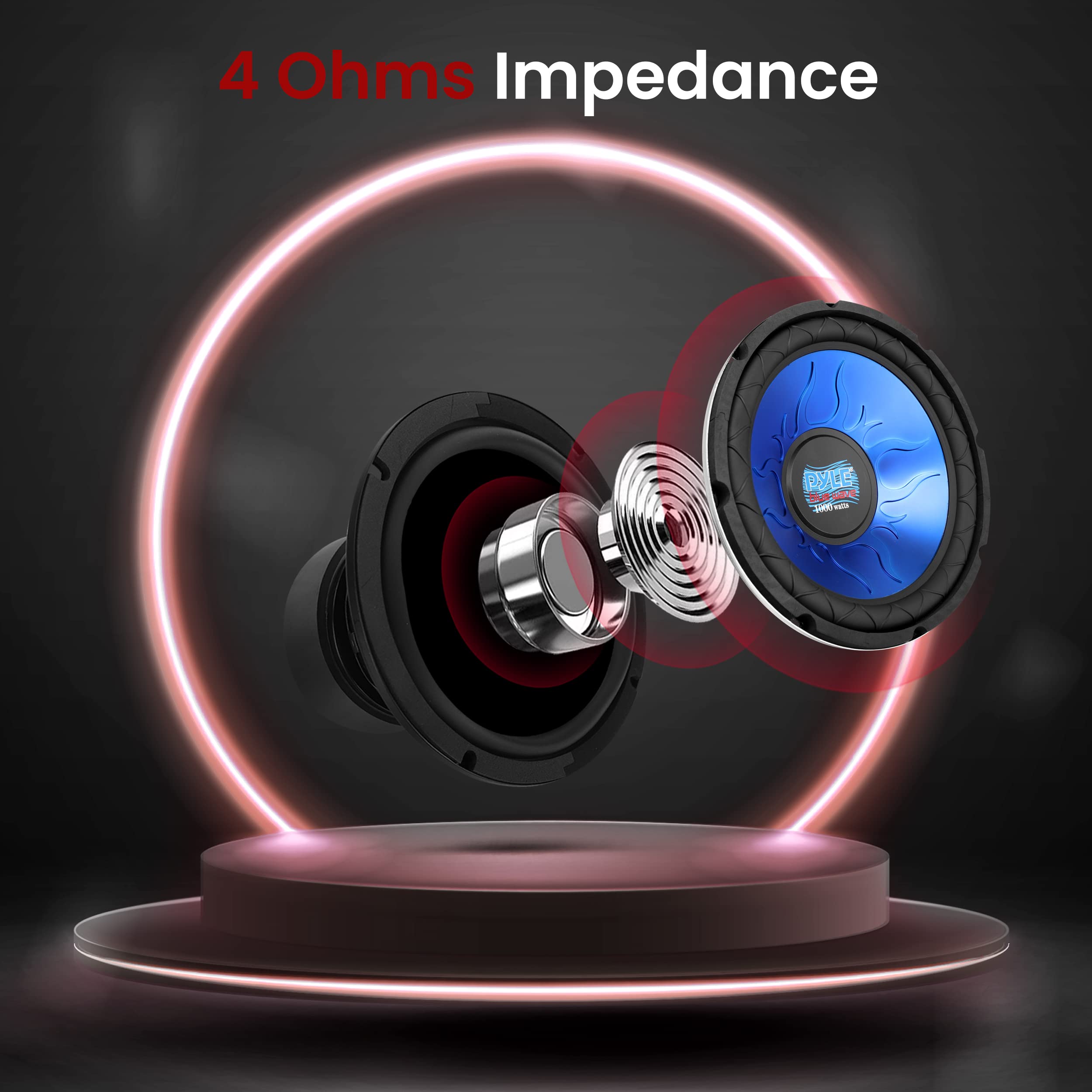 4 Ohms Impedance