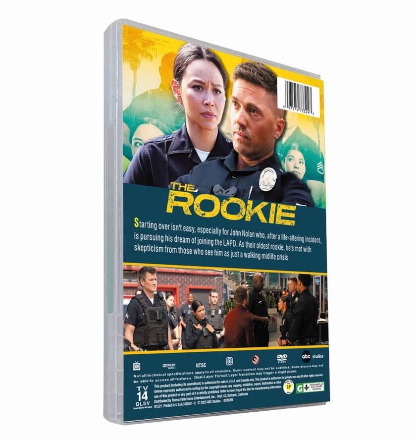 Angle. The Rookie – Complete Season 7 (DVD).