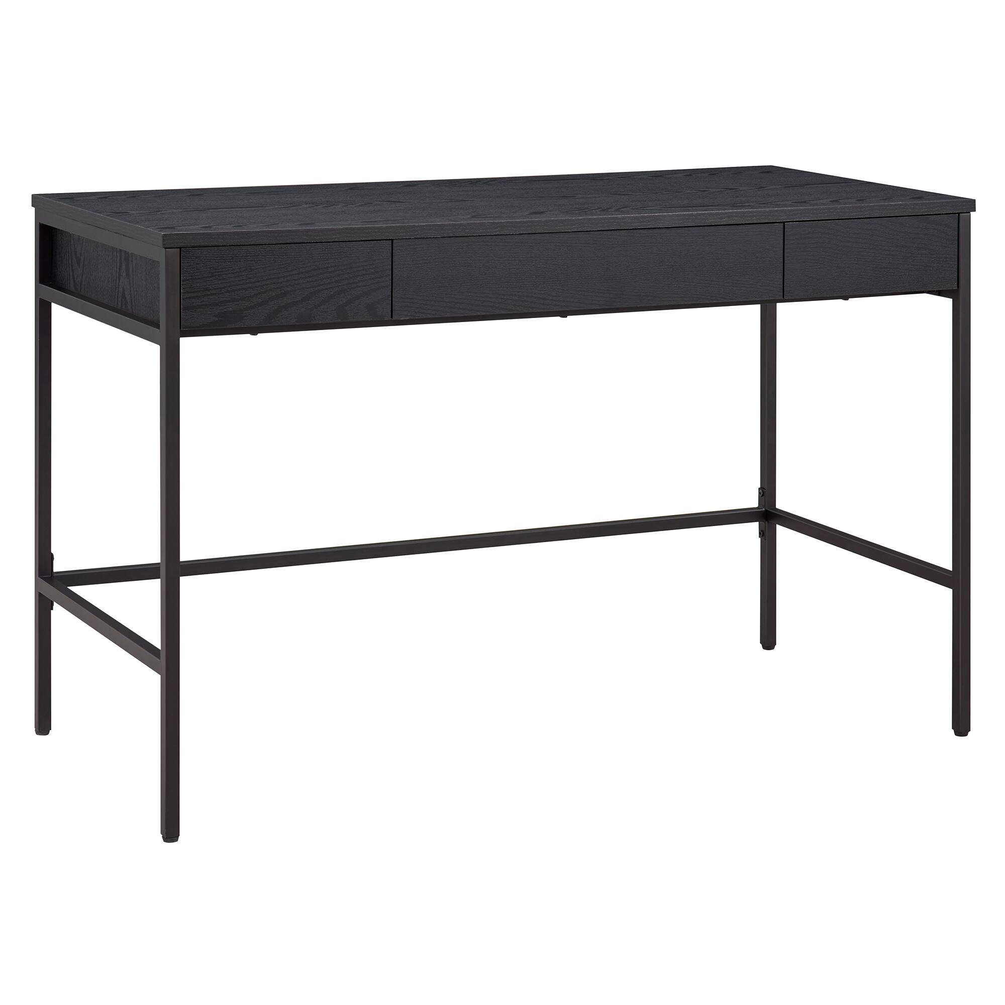 Angle. Camden&Wells - Evans Writing Desk - Black.