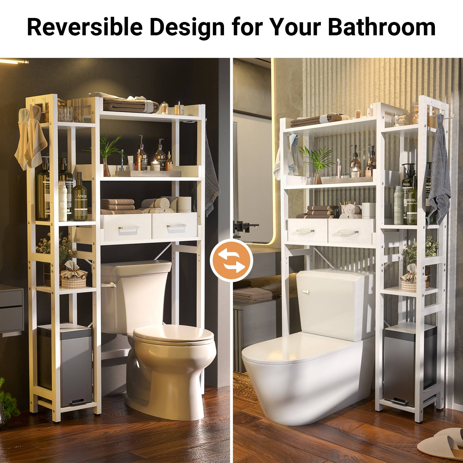 Reversible Design for Your Bathroom