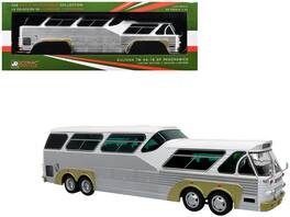 Iconic Replicas - Sultana TM 44-18 SP Panoramico Coach Bus Sides The Bus & Motorcoach Collection 1/43 Diecast Model - White with Silver