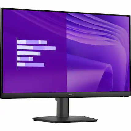 Front. Dell - Pro 23.8" IPS LED FHD 100Hz Monitor (VGA, HDMI) - Black.