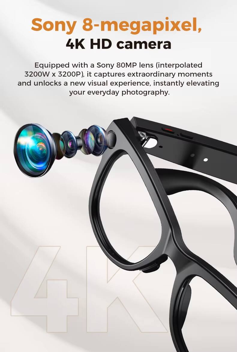 Sony 8-megapixel, 4K HD camera

Equipped with a Sony 80MP lens (interpolated 3200W x 3200P), it captures extraordinary moments and unlocks a new visual experience, instantly elevating your everyday photography.