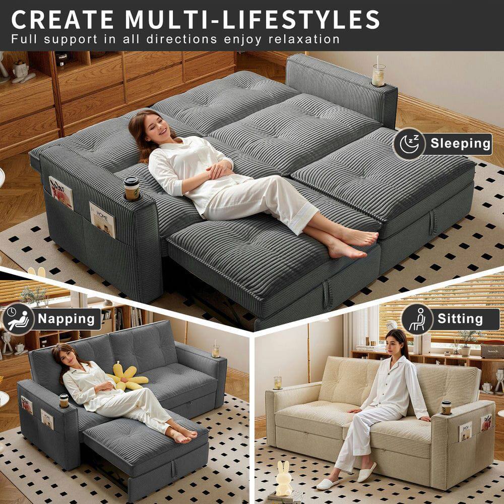 CREATE MULTI-LIFESTYLES  
Full support in all directions enjoy relaxation  

Sleeping  
Napping  
Sitting