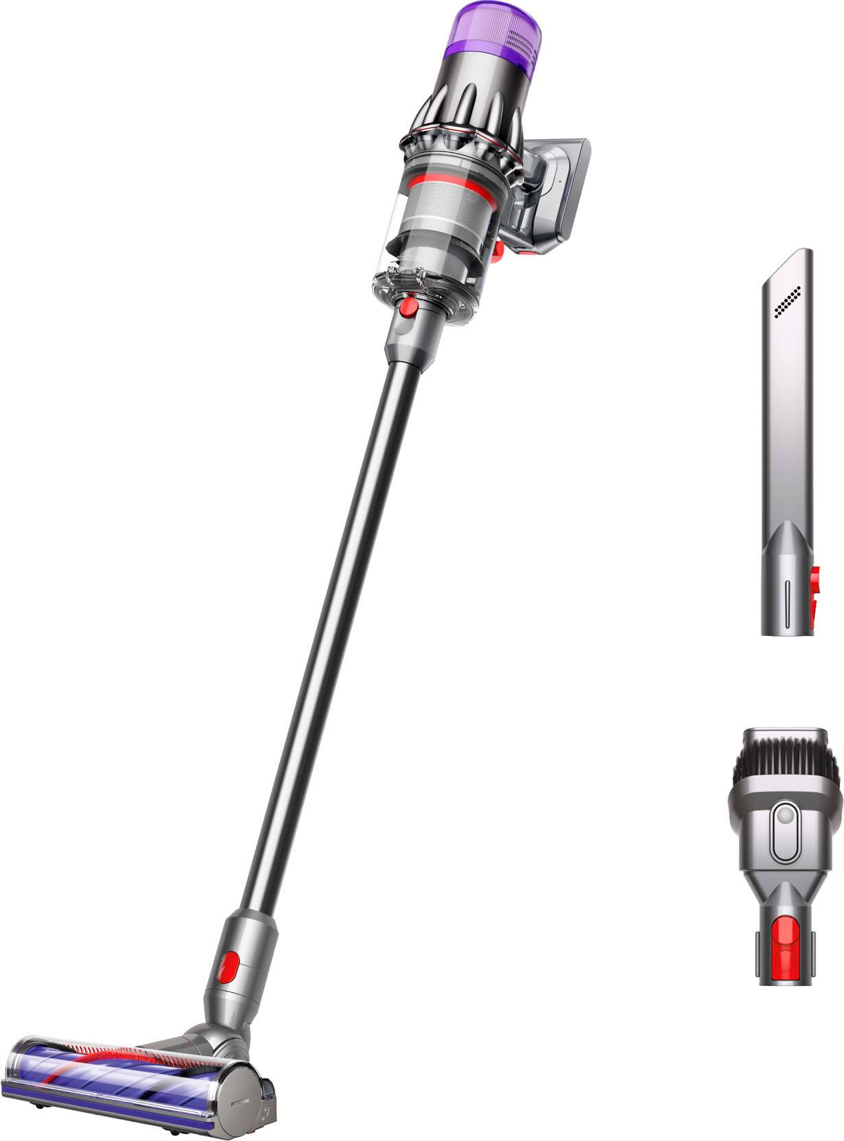 Front. Dyson - Dyson Digital Slim Cordless Vacuum - Iron/Nickel.