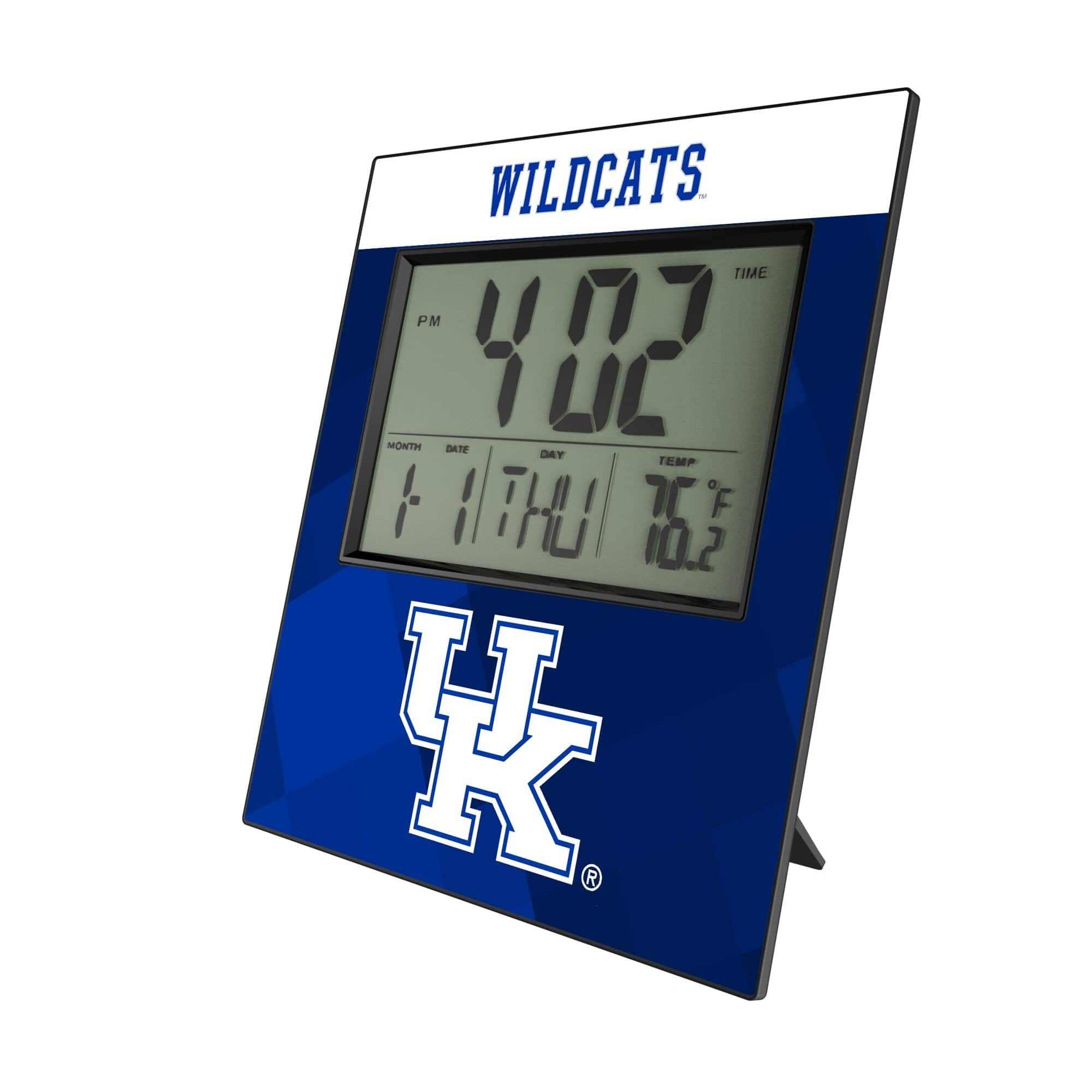 Keyscaper - Kentucky Wildcats Color Block Digital Desk Clock - Multicolor price history on PriceWatchPro