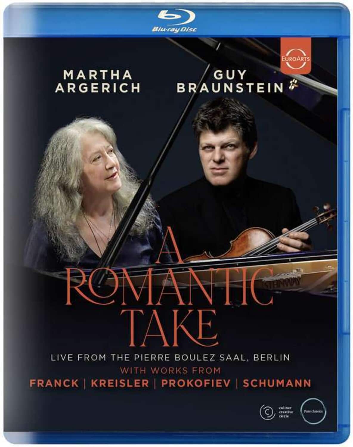 Martha Argerich - A Romantic Take - Martha Argerich & Guy Braunstein in Concert  - BLU-RAY