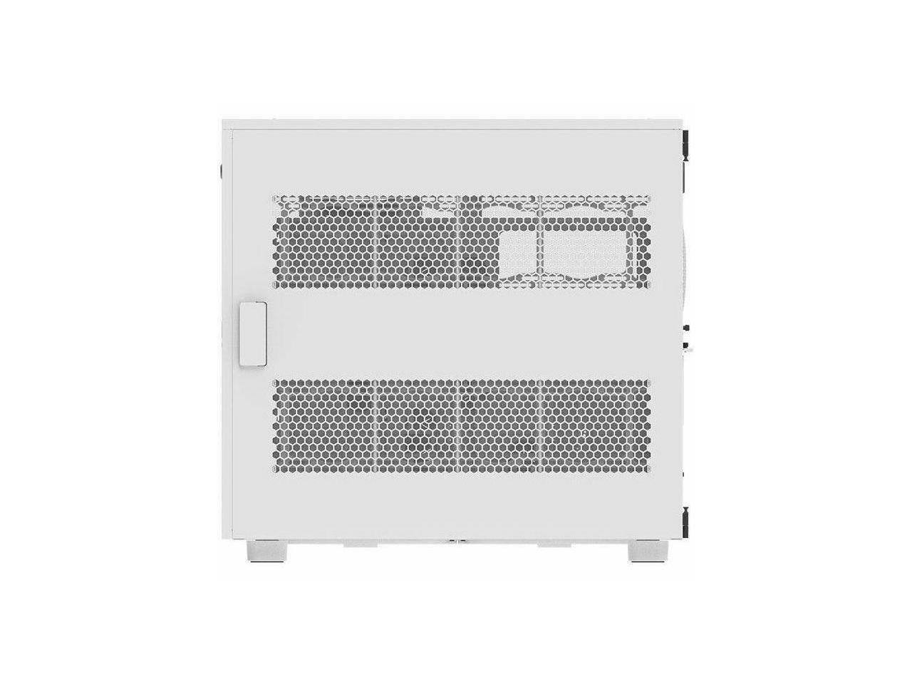 Alt View 8. Thermaltake - Thermaltake AX700 Snow Super Tower Chassis - Super Tower - Snow - Steel, SPCC - 20 x Bay - XL-ATX, SSI CEB, SSI EEB - Black.