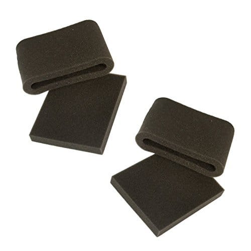 HQRP - 2-Pack Filter Set Replacement for Bissell Style 7/8 Filter Kit 3093, for Lift-Off Revolution Pet Upright Vacuums