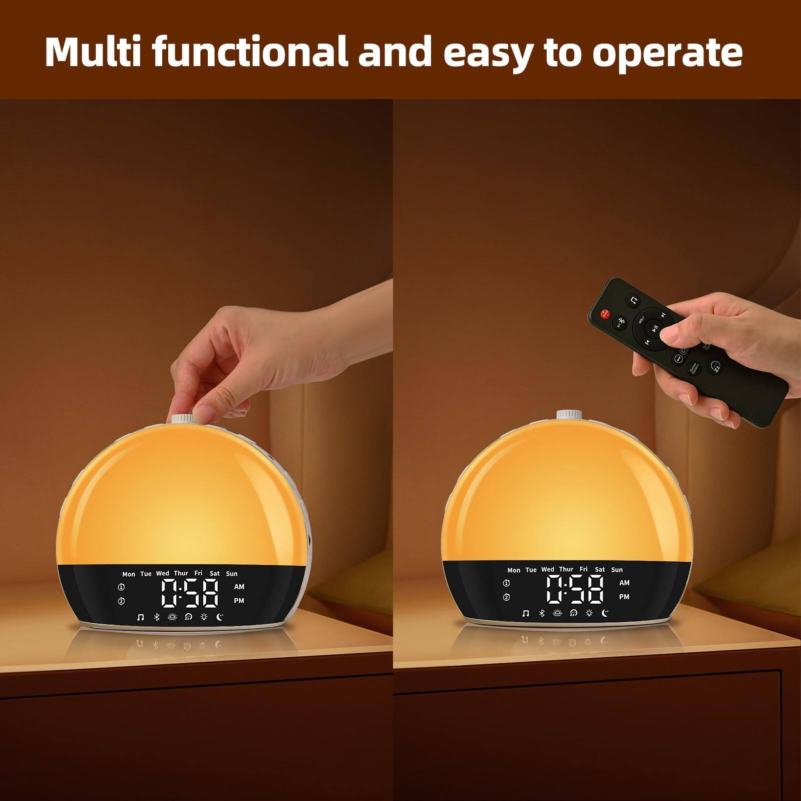 Multi functional and easy to operate

Mon Tue Wed Thu Fri Sat Sun
07:58 AM

Mon Tue Wed Thu Fri Sat Sun
07:58 AM