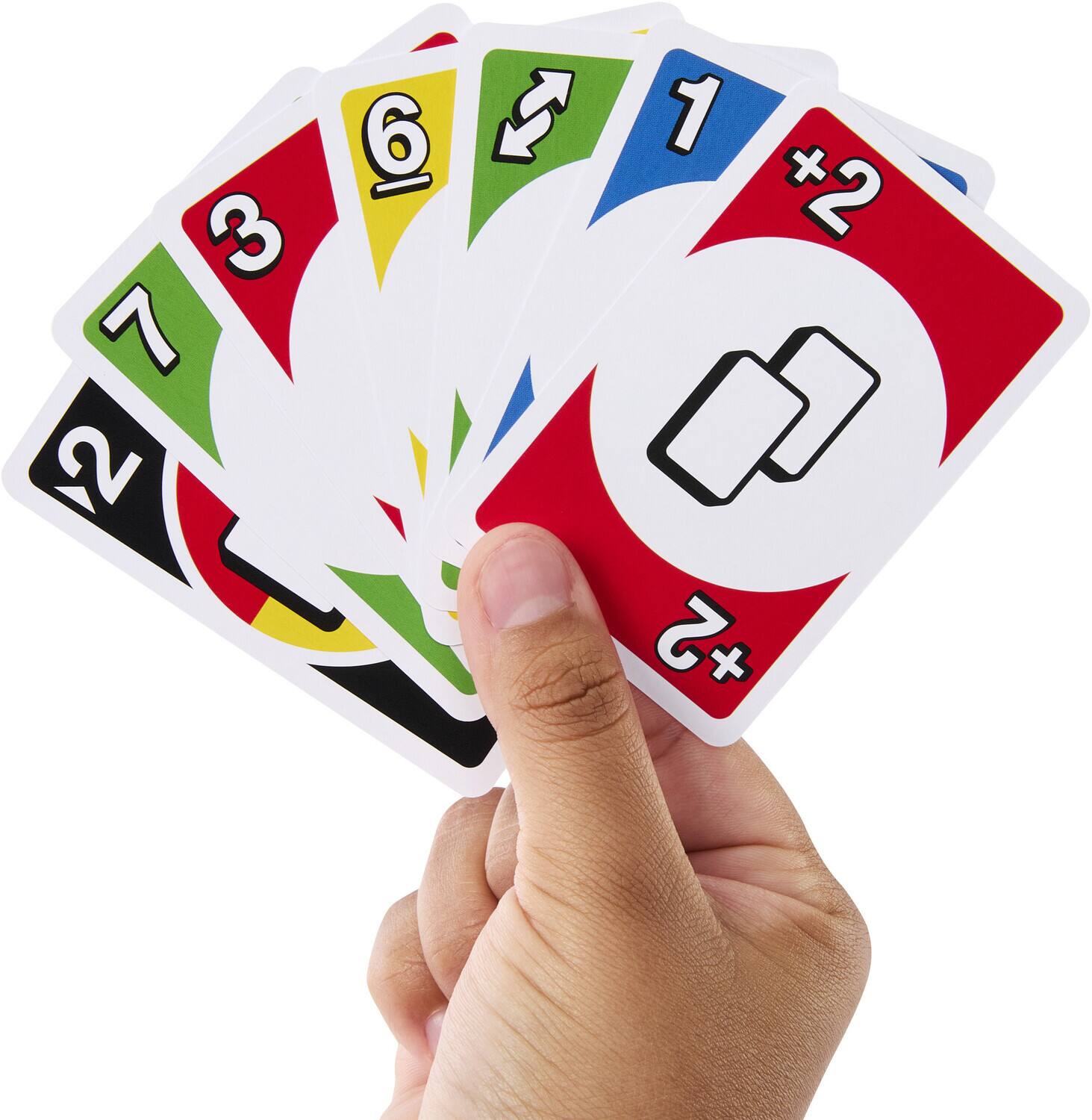 Alt View 4. Mattel - Mattel Games - UNO: Dos Second Edition   - Collectibles - Multicolor.