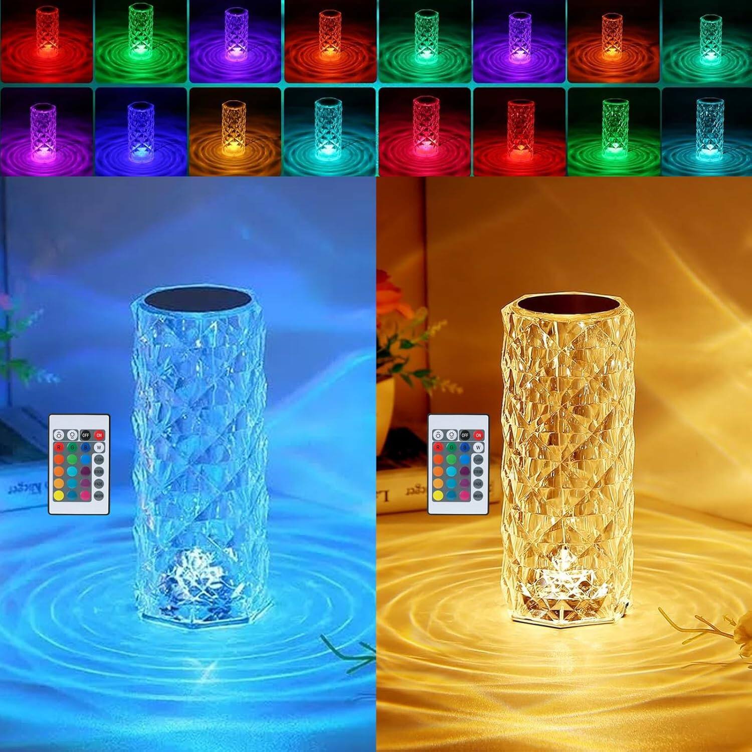 Crystal Lamp 2Pack