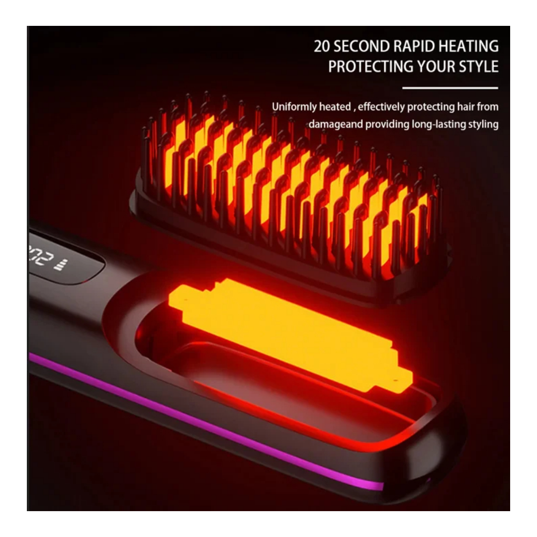 20 SECOND RAPID HEATING  
PROTECTING YOUR STYLE  

Uniformly heated, effectively protecting hair from damage and providing long-lasting styling