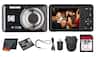 Bundle - Kodak - PIXPRO FZ55 Digital Camera (FZ55BK) + 64GB Card + Case + Cleaning Cloth - Black