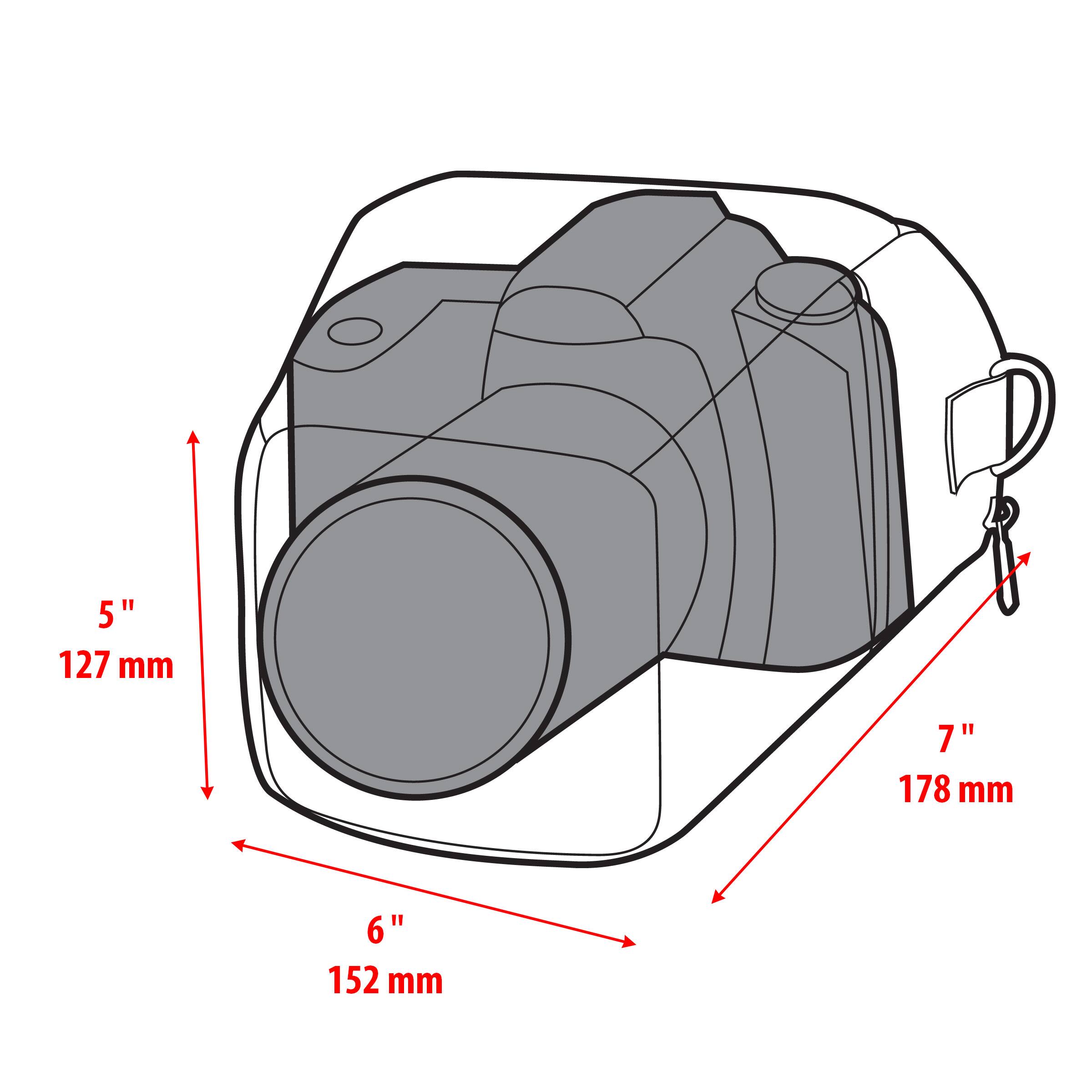 5" 127 mm  
6" 152 mm  
7" 178 mm