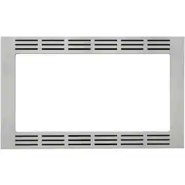 Panasonic - 27" Trim Kit for Select Microwaves - Stainless Steel