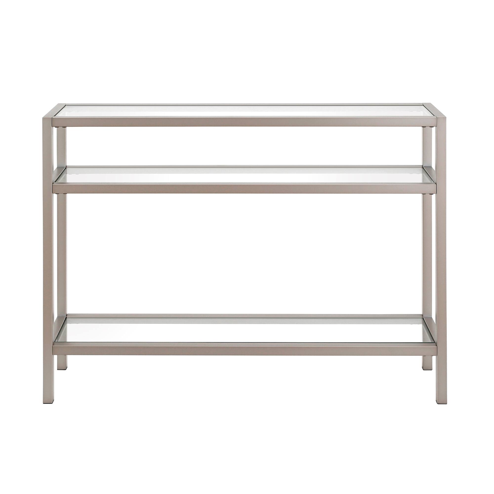Alt View 16. Camden&Wells - Sivil Console Table - Satin Nickel.