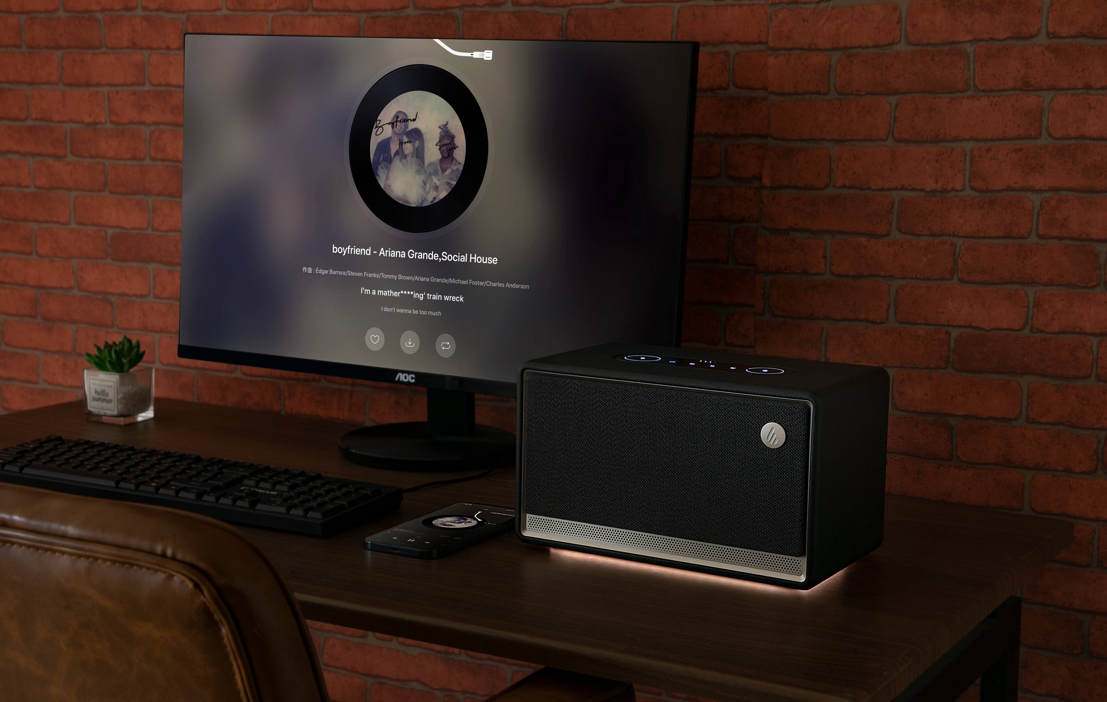 boyfriend - Ariana Grande, Social House
Edgar Barrenu/Steven Sven Tranks/Tamay BrownAriane Grande/Miched Foster/Charles Anderson
I'm a mather***ing train wreck - Ben