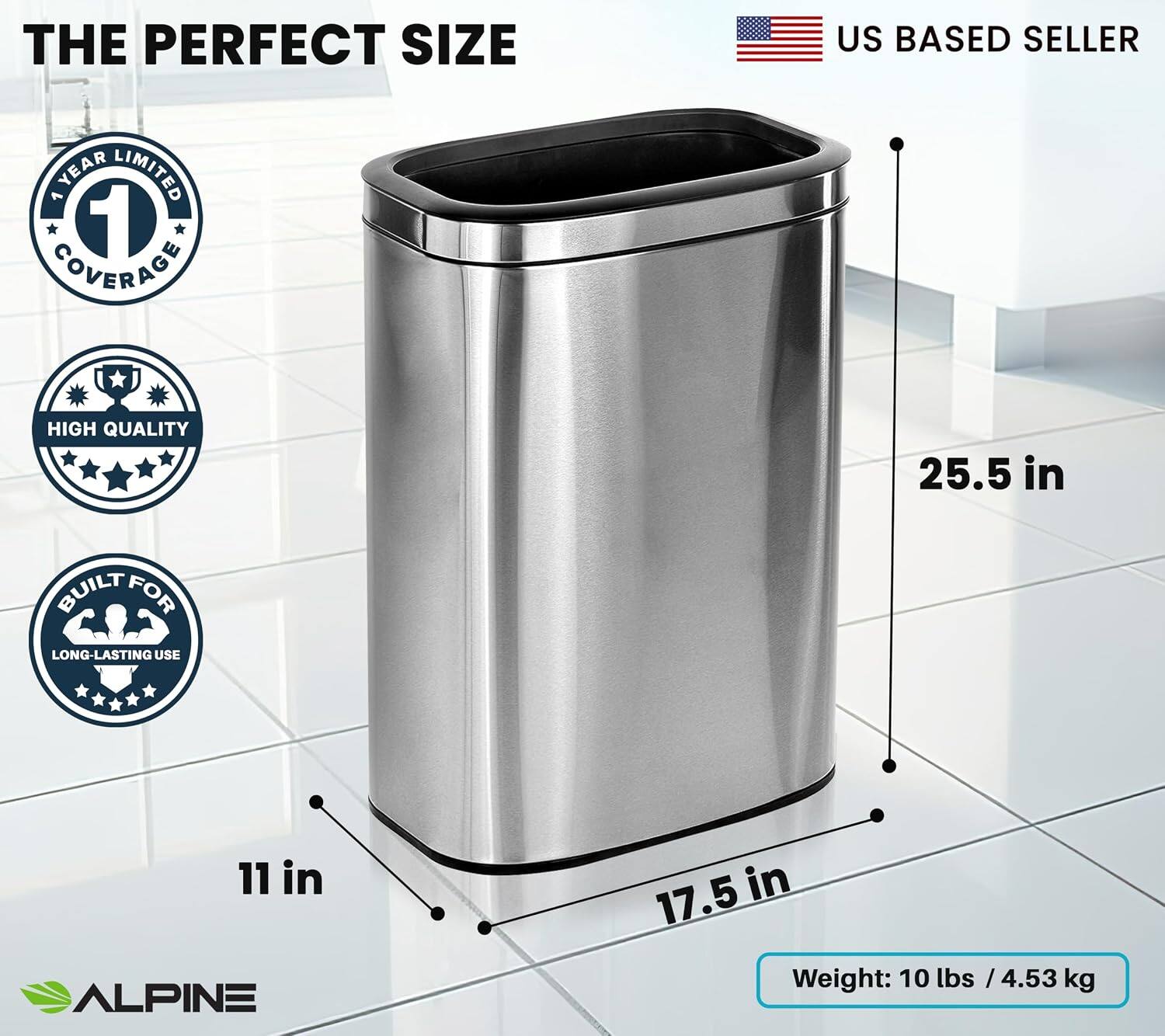 THE PERFECT SIZE  
US BASED SELLER  
1 YEAR LIMITED COVERAGE  
HIGH QUALITY  
25.5 in  
BUILT FOR LONG-LASTING USE  
11 in  
17.5 in  
Weight: 10 lbs / 4.53 kg