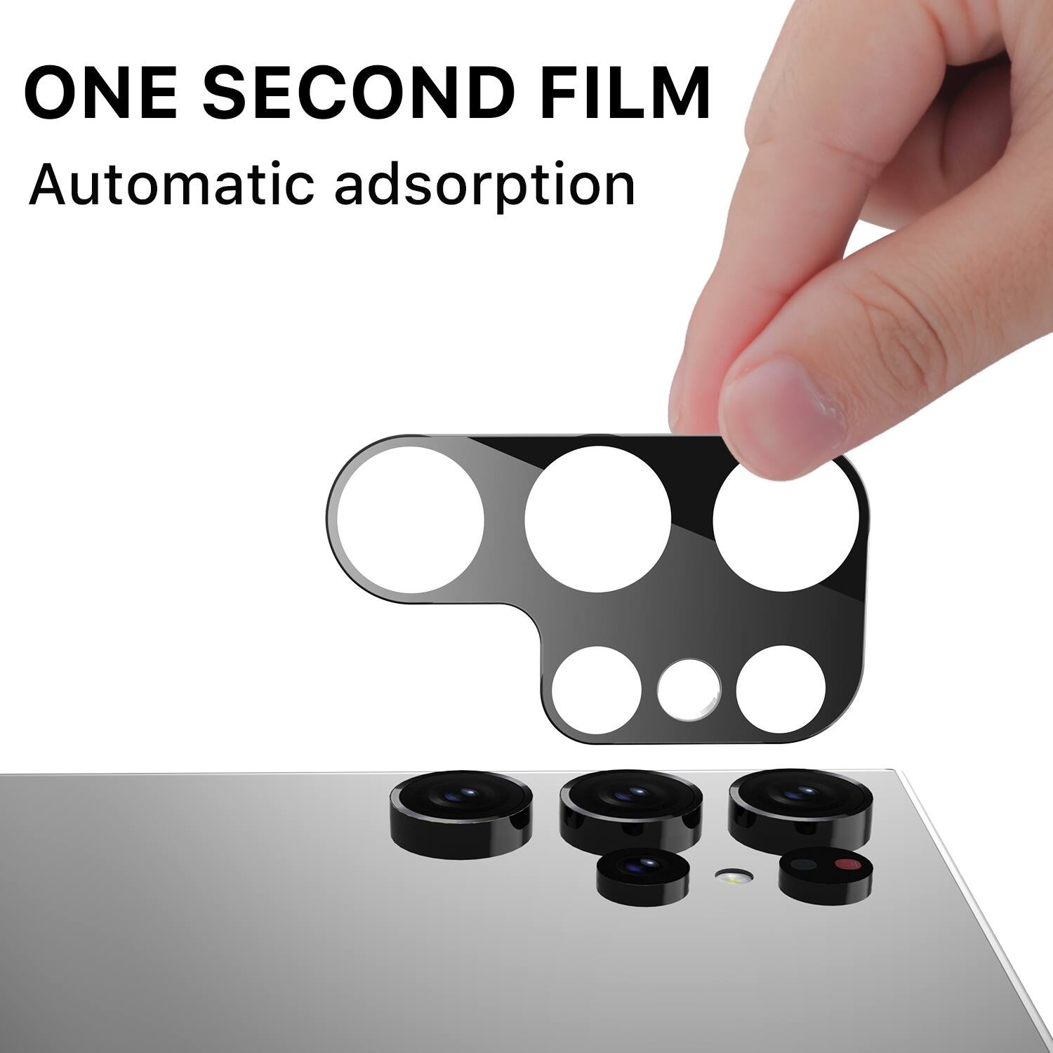 ONE SECOND FILM  
Automatic adsorption
