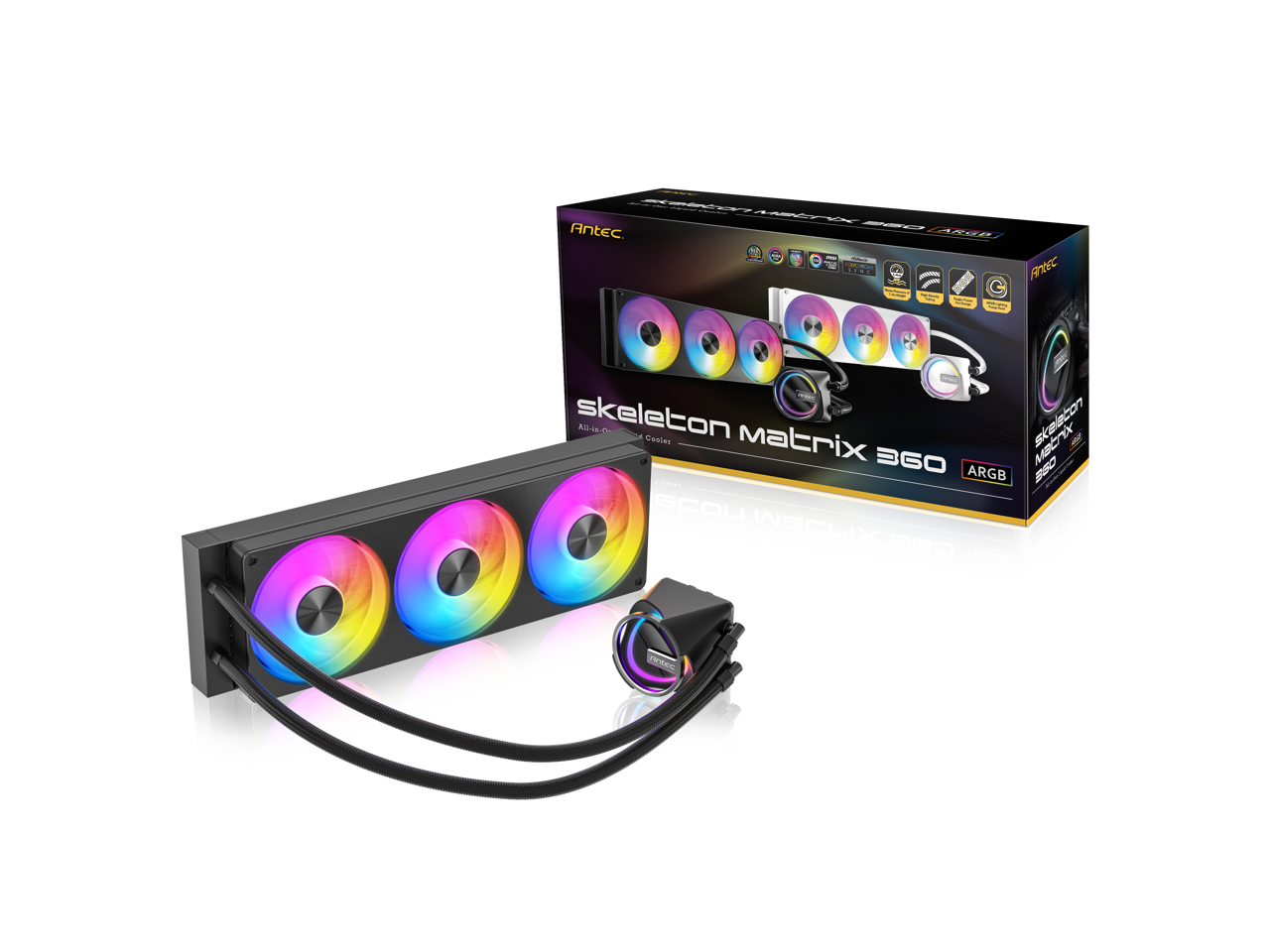 Antec

- THE
- ZZZ AREE
- FOX
- Antec
- skeleton All-in-One skeleton Cooler Matrix 360 ARGB
