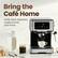 Bring the Café Home
Easily brew espresso, cappuccinos, and more.