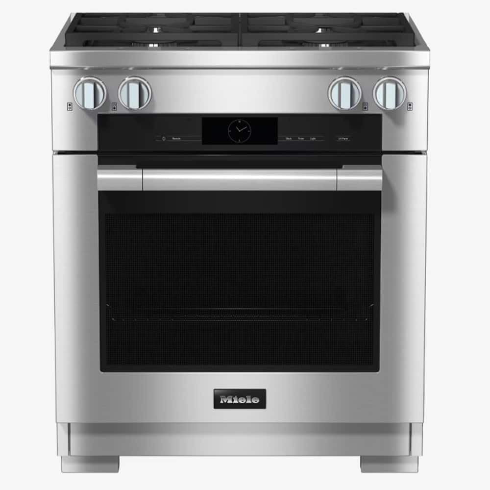 Front. Miele - HR 1924-3 G DF - Stainless Steel.