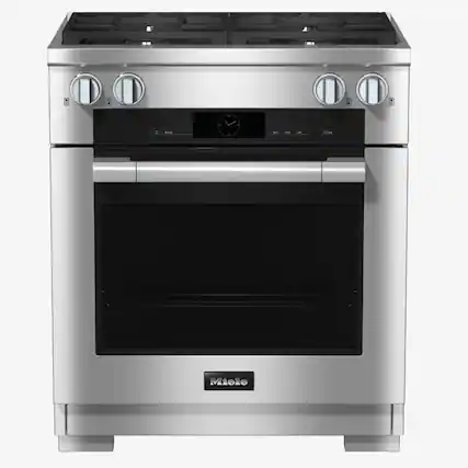 Front. Miele - HR 1924-3 G DF - Stainless Steel.
