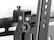 Alt View 5. One for All - XXL Advanced TILT TV Wall Mount for 42-110" TVs up to 165lbs - Black.
