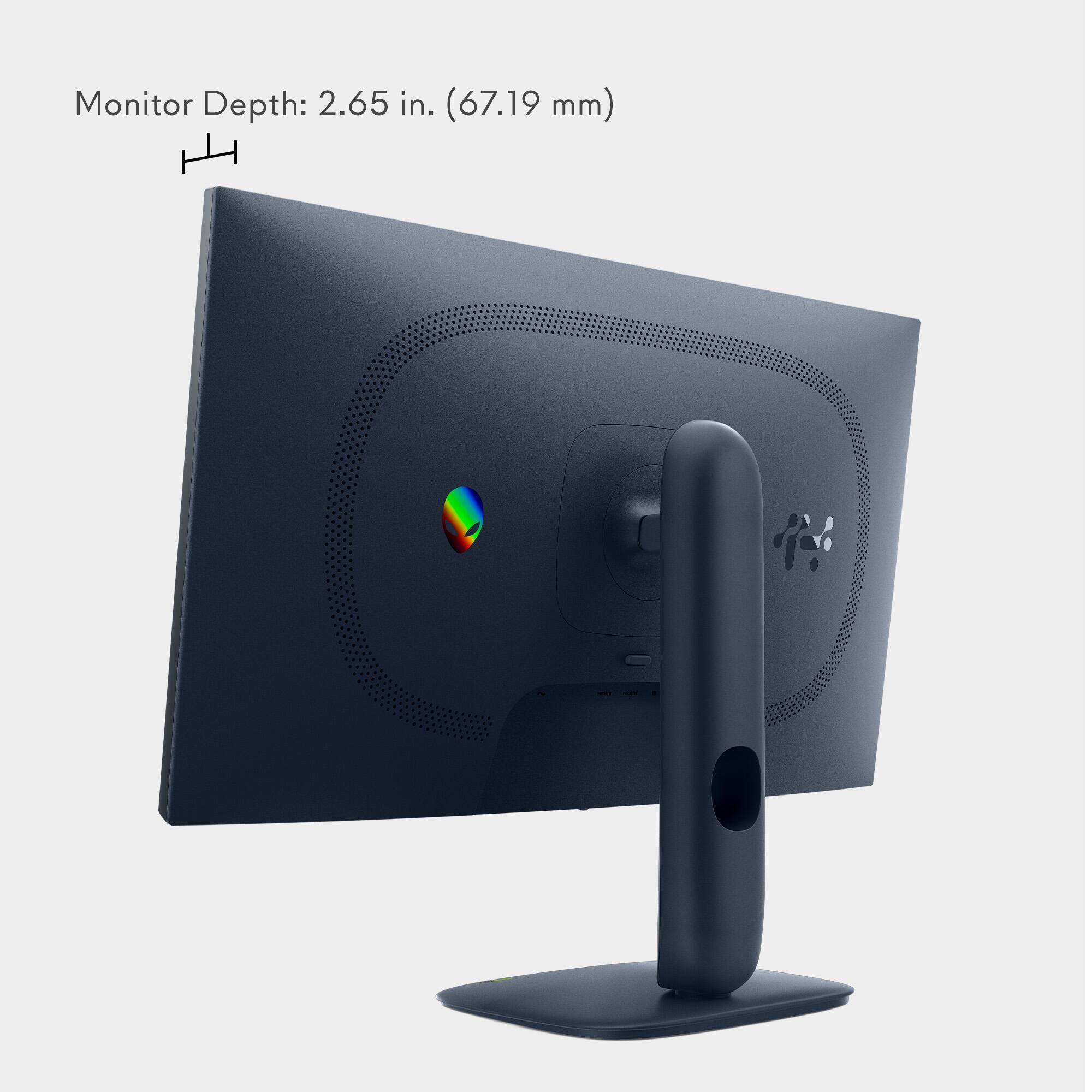 Monitor Depth: 2.65 in. (67.19 mm)