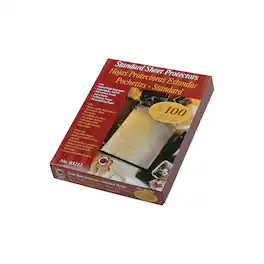 C-line - Standard Weight Sheet Protectors, Standard Gauge, 8 1/2" x 11", 100/Bx - Clear