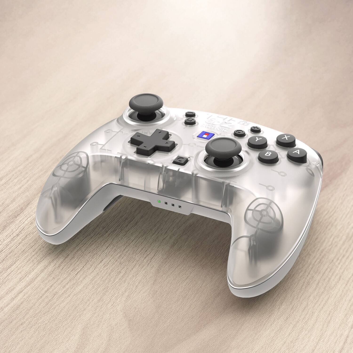 Hori Switch 2 Accessory: HORI Wireless HORIPAD Turbo (Frost) for