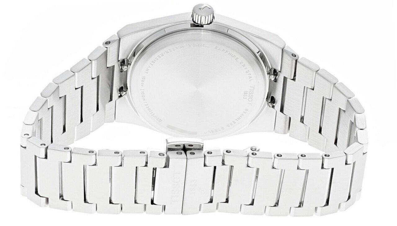 T372:0A INFESISSUIELVM SAPPHIRE CRYSTAL STAINLESS STEEL 1353 TISSOT EROCOCE/W00L) STAINLESS STEEL