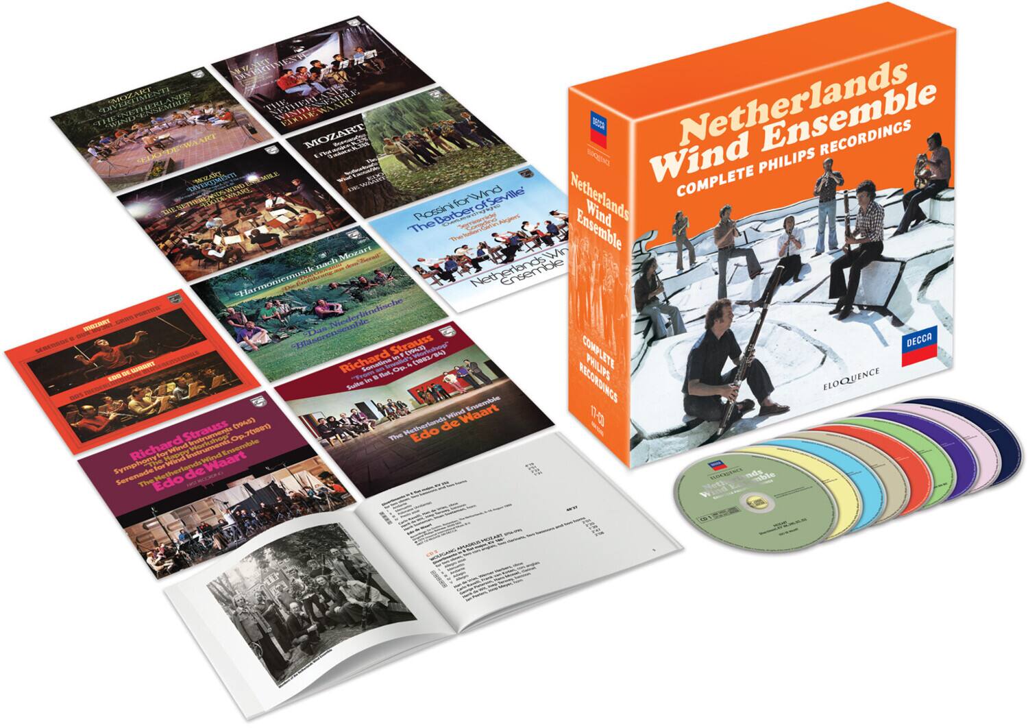 Netherlands Wind Ensemble - Complete Philips Recordings   - COMPACT DISCS [CD]