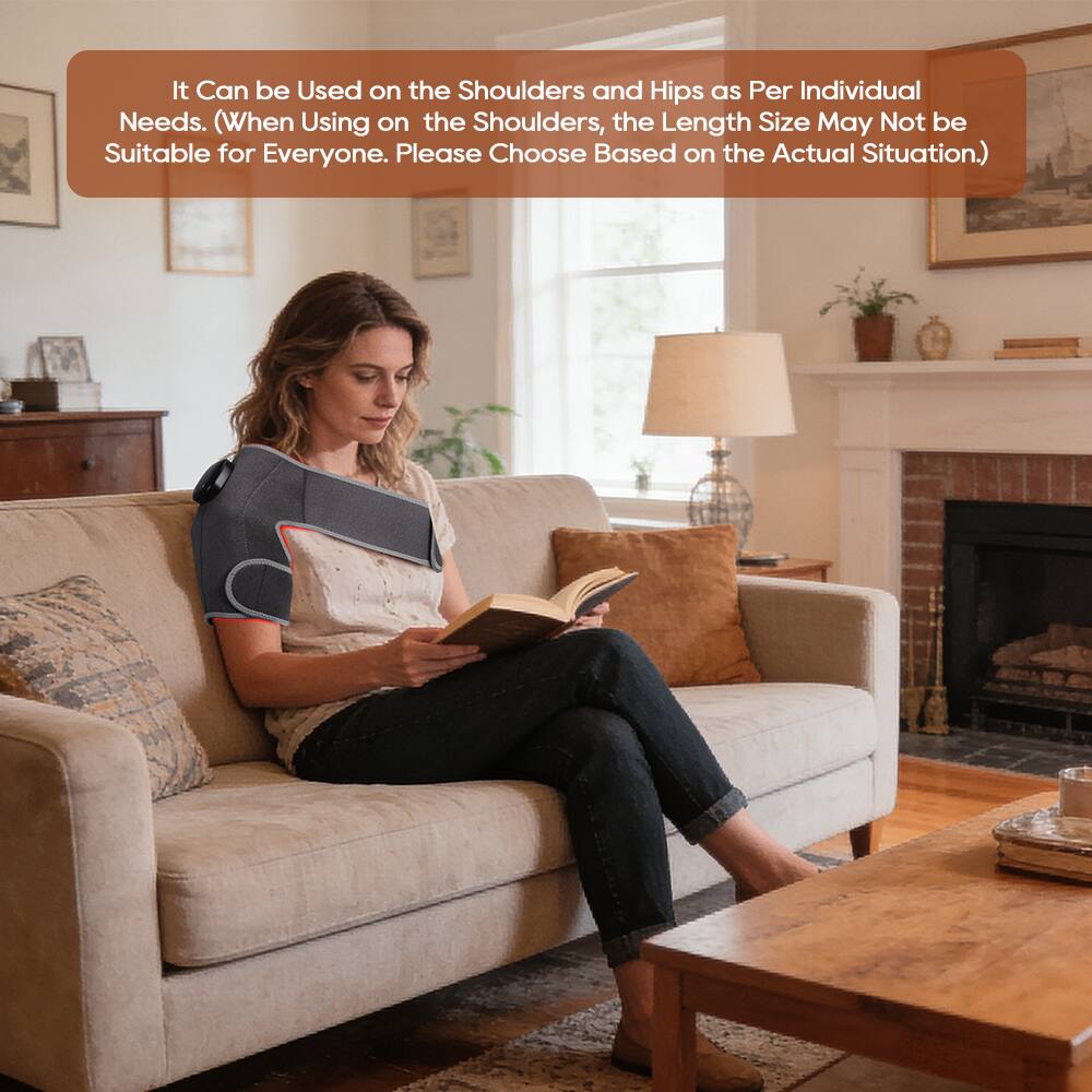 It can be used on the shoulders and hips as per individual needs. (When using on the shoulders, the length size may not be suitable for everyone. Please choose based on the actual situation.)