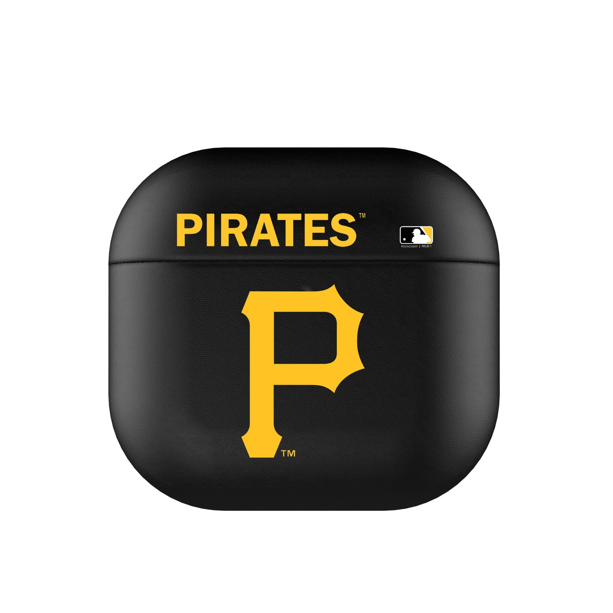 Keyscaper - Pittsburgh Pirates Pittsburgh Pirates Insignia AirPods 4th Generation Case Cover - No Size - Black