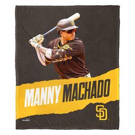 Northwest - Manny Machado San Diego Padres 50" x 60" Player Silk Touch Throw Blanket - Multicolor