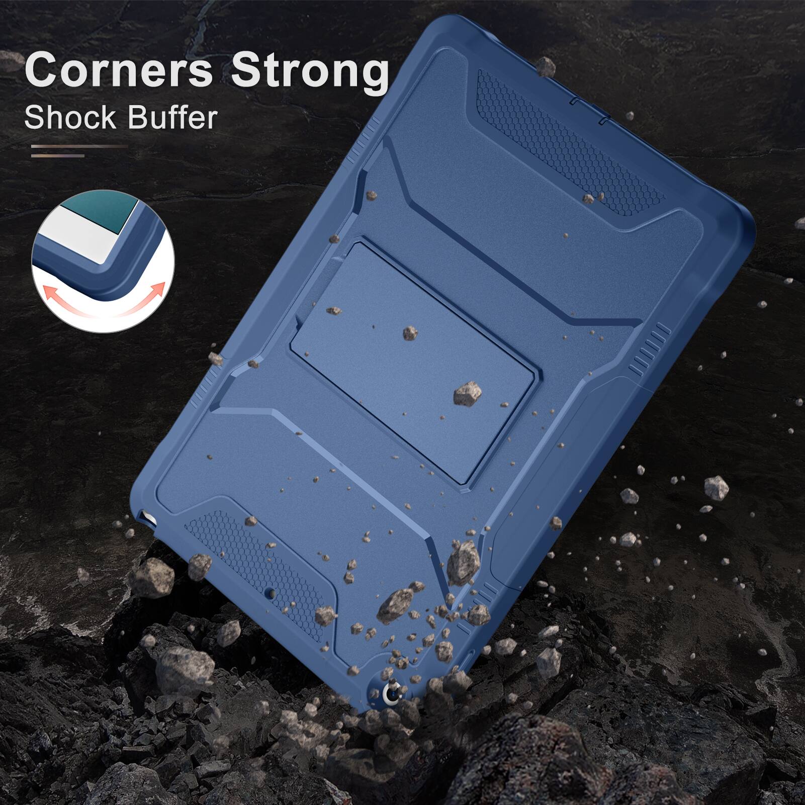 Corners Strong  
Shock Buffer