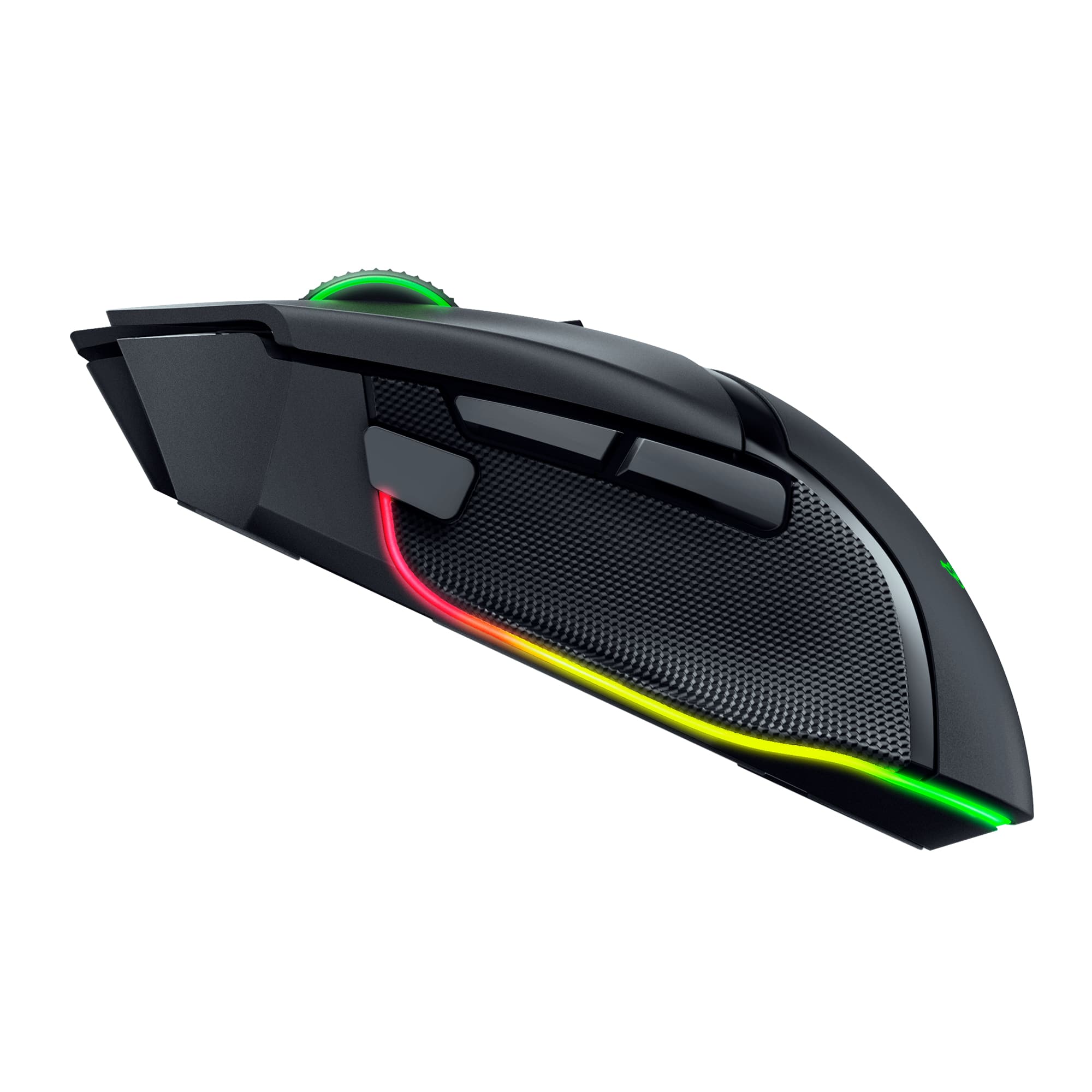 Alt View 17. Razer - Basilisk V3 Pro Optical Gaming Mouse with HyperScroll Tilt Wheel - Black.