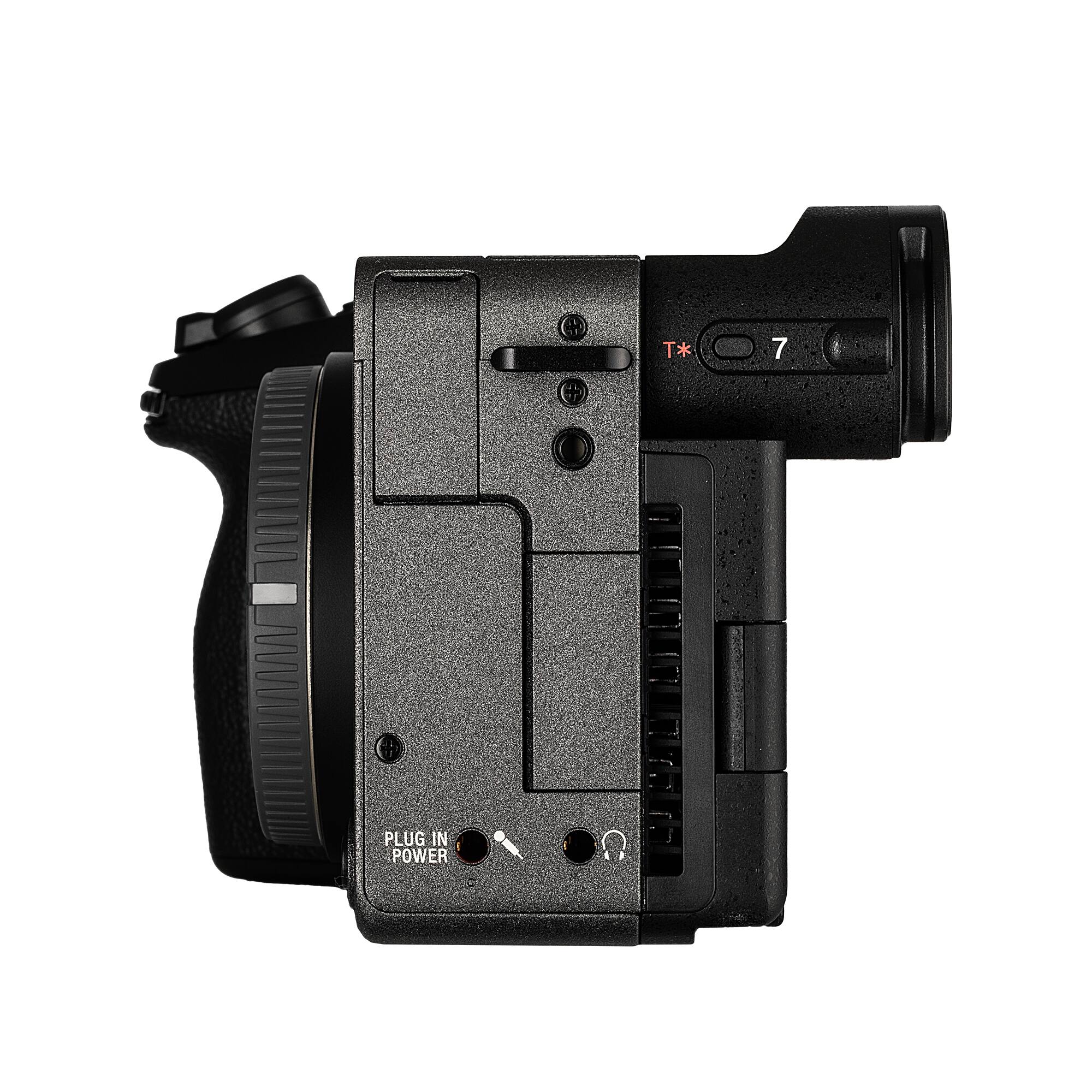 Alt View 4. Sony - Sony FX2 Cinema Camera Kit w/ XLR Handle – Dual XLR Audio, Full-Frame 4K + More (International Version).