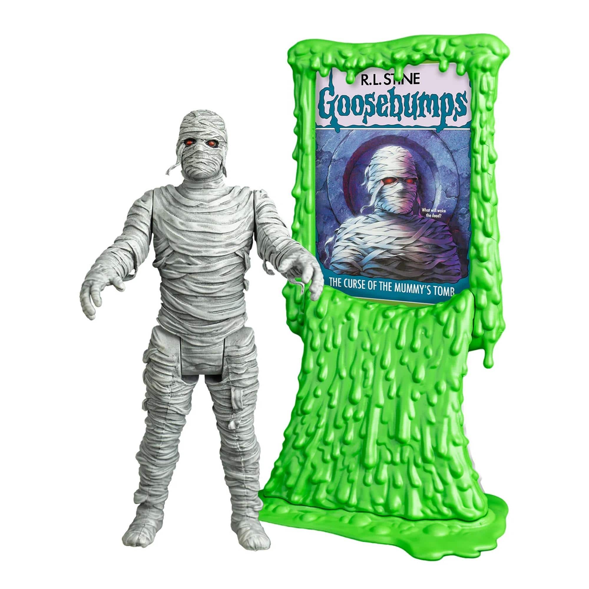 Trick or Treat Studios - Goosebumps 5 Inch Action Figure | Mummy - White