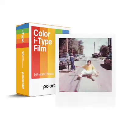 i-Type 16 Color Film 16 Instant Photos Polaroid Color i-Type Film 1 16 Instant Photos polaroid