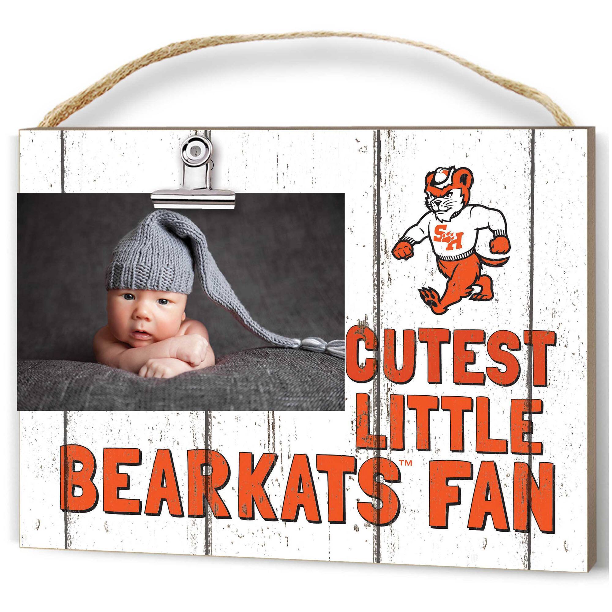 Sam Houston State Bearkats 16" x 22" Cutest Little Weathered Logo Frame