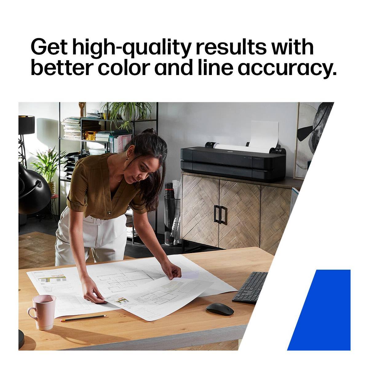 Get high-quality results with better color and line accuracy.